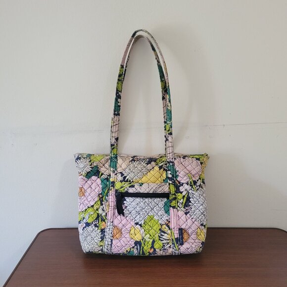 Vera Bradley Small Vera Tote Bag in "Bloom Boom" - Picture 2 of 7